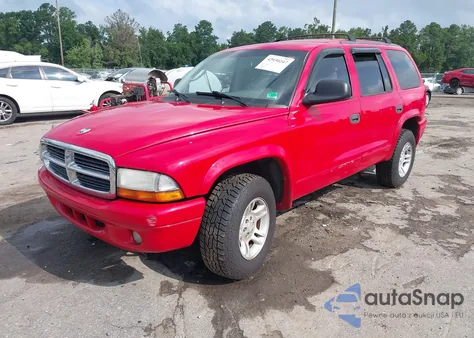 2003 Dodge Durango Slt z USA, uszkodzony, nr VIN 1D4HR48N33F573625